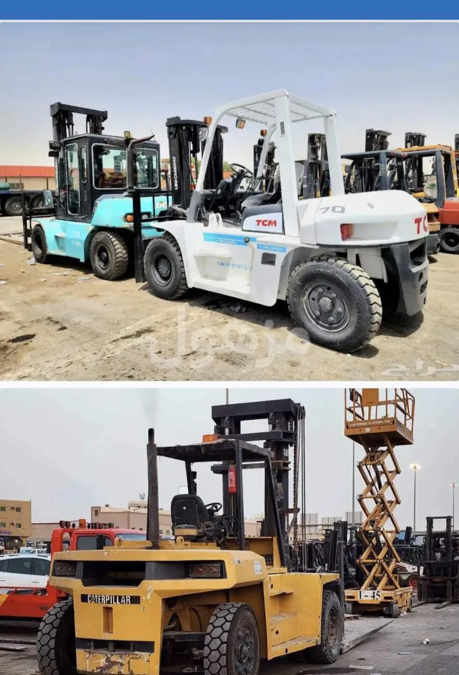 Rental forklifts, cranes, manual jacks, JCB, forklifts, monthly and daily rental