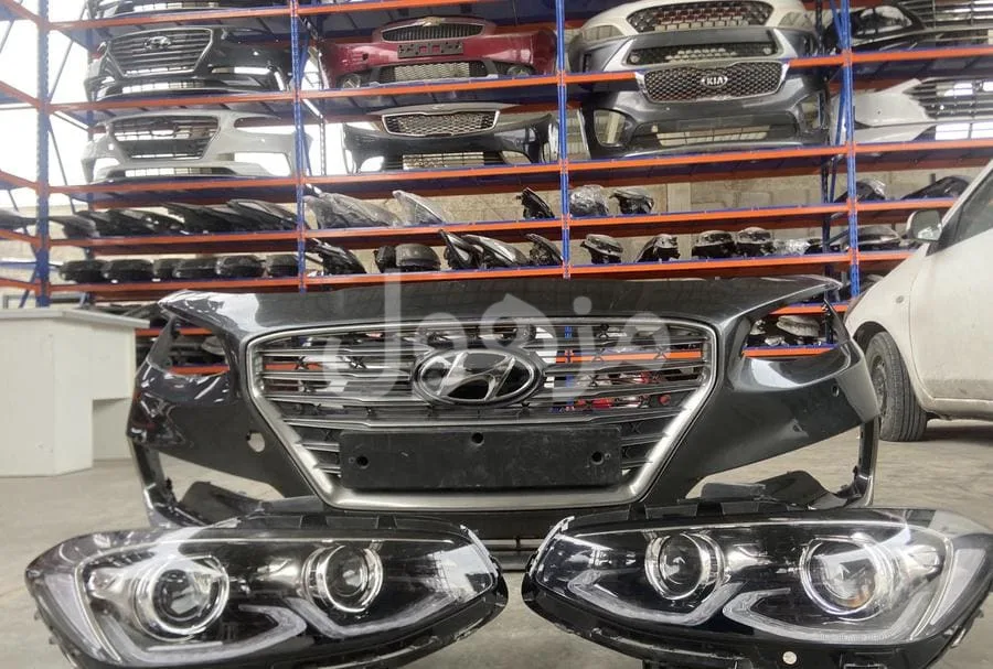 Bumper and lights for Azera 2018-2019-2020