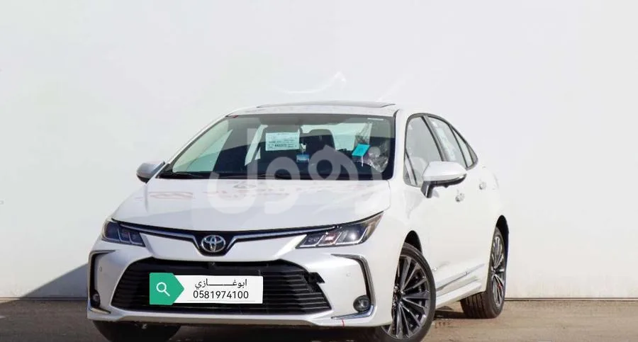 Toyota Corolla XLI upgraded with sunroof, model 2025