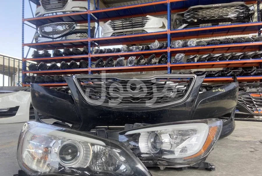 Bumper and lights Kia Cadenza 2011-2013