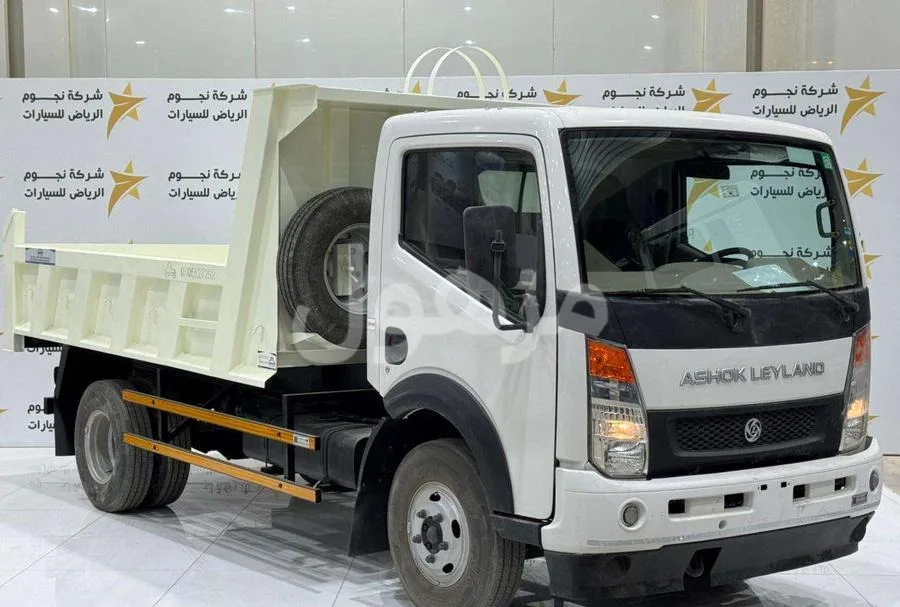 قلاب 4 طن اشوك ليلاند 2023 يوجد جميع التجهيزات قلاب الخ