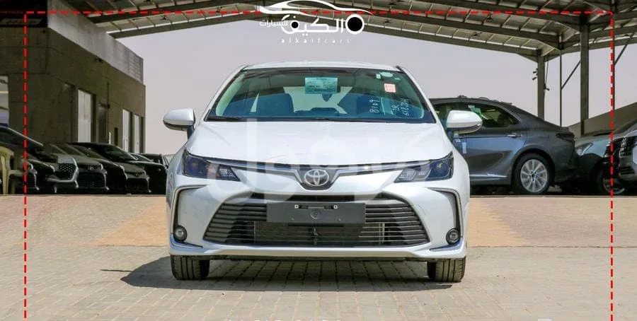 Toyota Corolla Standard 2026, cash price 65,000, installments available