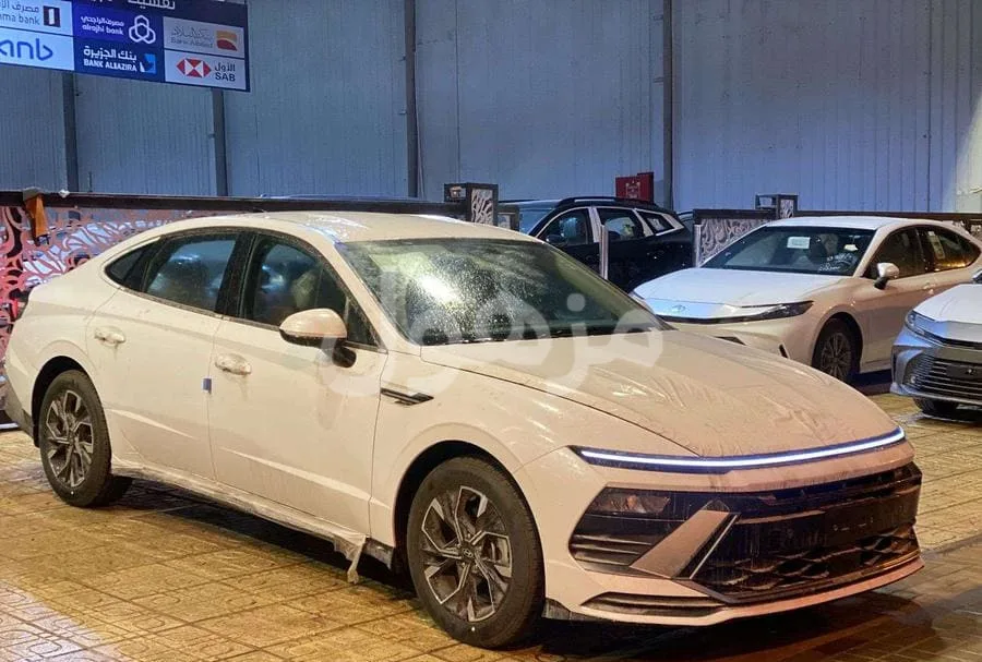 Hyundai Sonata 2026 Fleet White, Al Majdouie Import - Riyadh