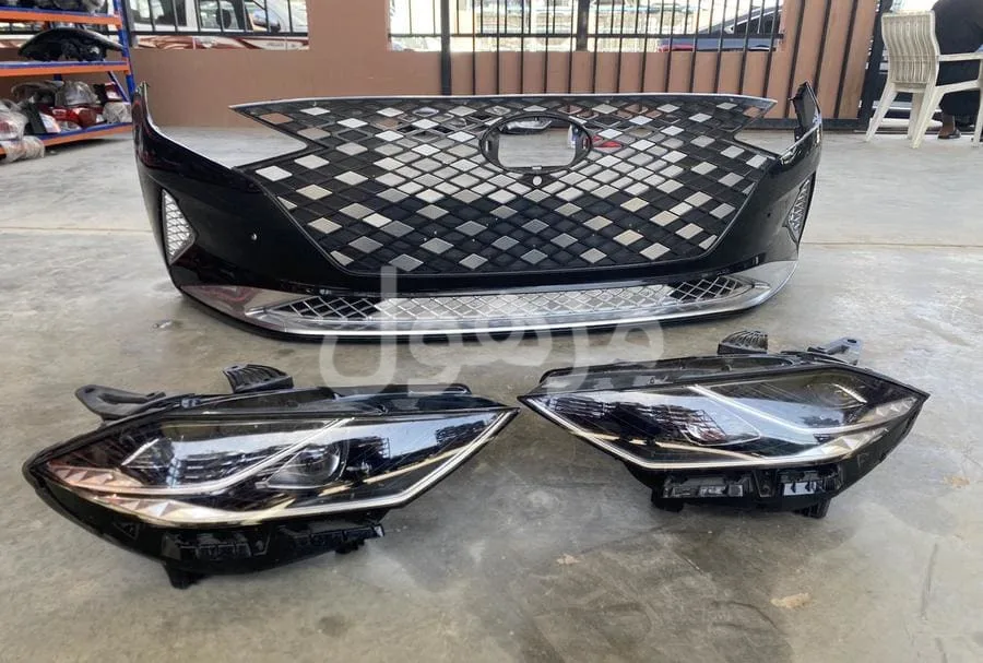 Bumper and lights for Azera 2021-2022