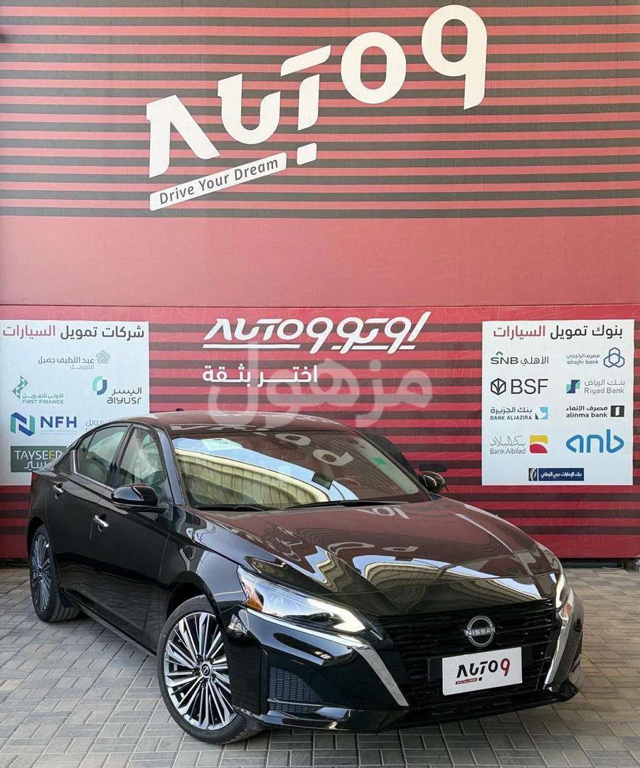 نيسان التيما 2026 نص فل شاشة كاميرا خلفية - الرياض