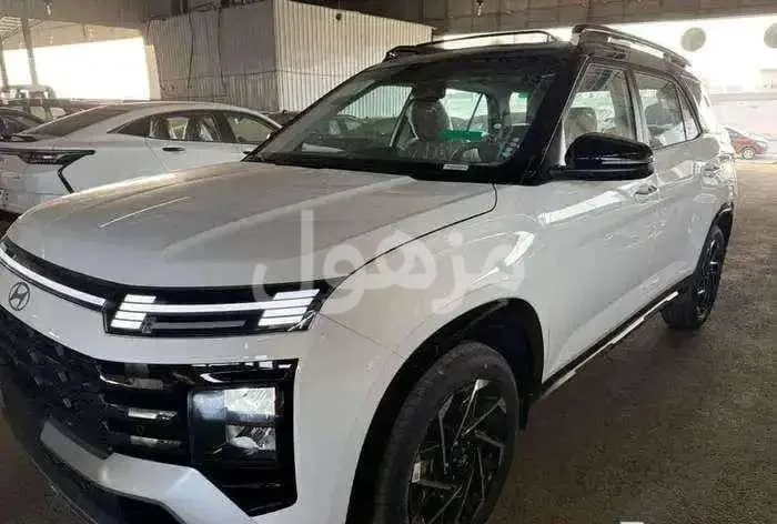 هيونداي كريتا جراند كمفورت 2026 جلد بني شاشة لمس - جدة