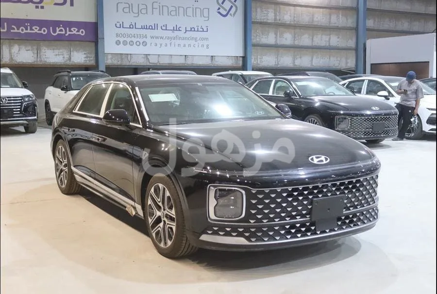 هيونداي ازيرا بريميوم 2026 شاشة ملاحة وكاميرات 360 - الدمام