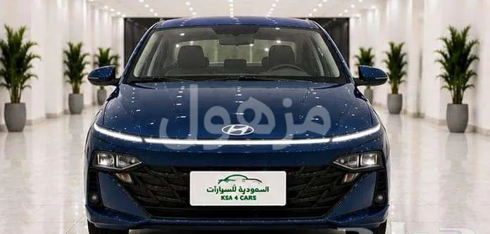 هيونداي اكسنت 2025 سمارت كاميرا وحساسات خلفية - الرياض
