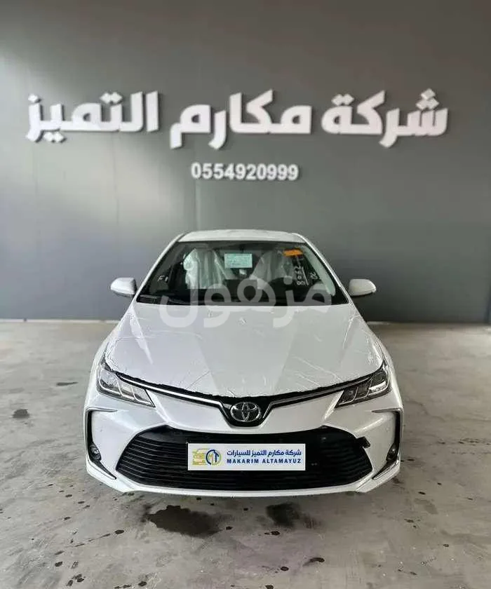 تويوتا كورولا XLI 2026 مطور شاشة بلوتوث مثبت سرعه مكيف يدوي - الدمام