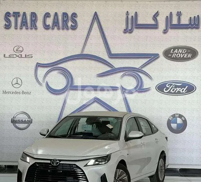 تويوتا يارس 2026 جديد جنوط 15 وحساسات خلفية - الرياض
