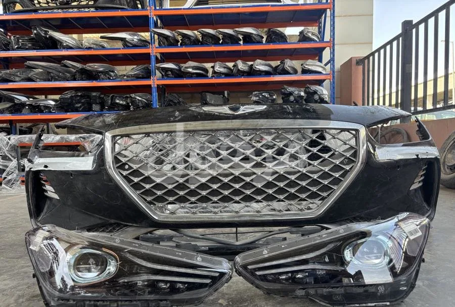 Bumper and lights Genesis G70 2016-2017-2018-2019-2020