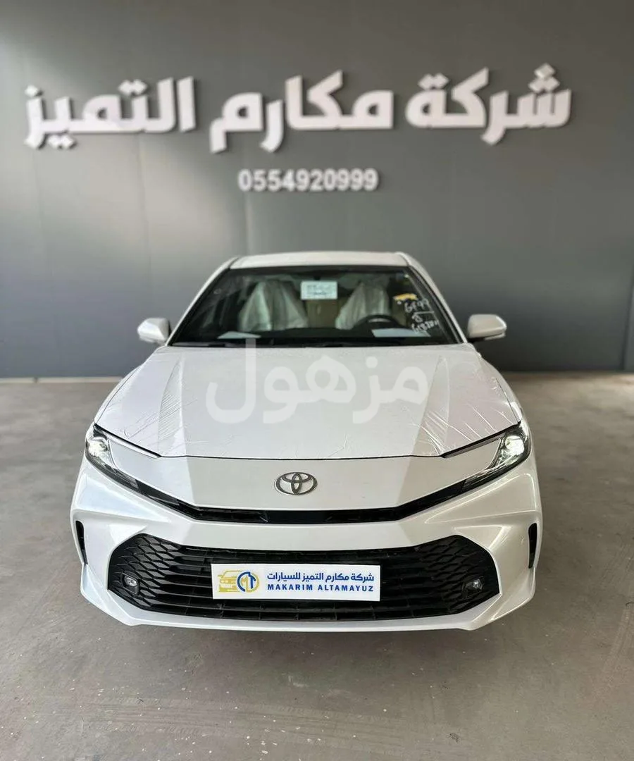 Toyota Camry E standard petrol white model 2026 installments or cash