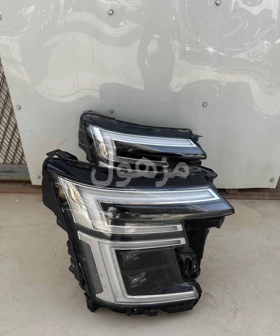 Genuine dealer Nissan Patrol 2026 headlights, right and left.