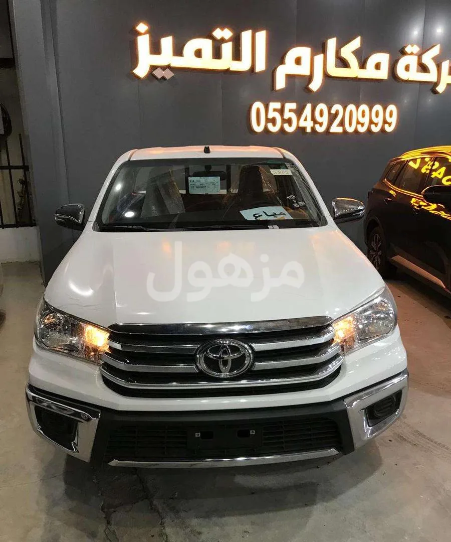 تويوتا هايلوكس 2026 ديزل قير عادي 6 سرعات جديدة - الدمام