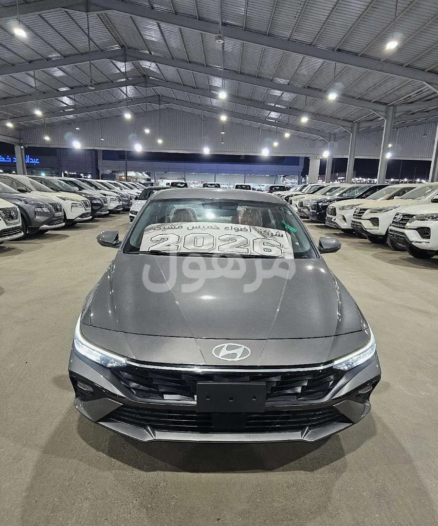 Hyundai Elantra 2026 Smart, LED Lights, Sensors - Jeddah