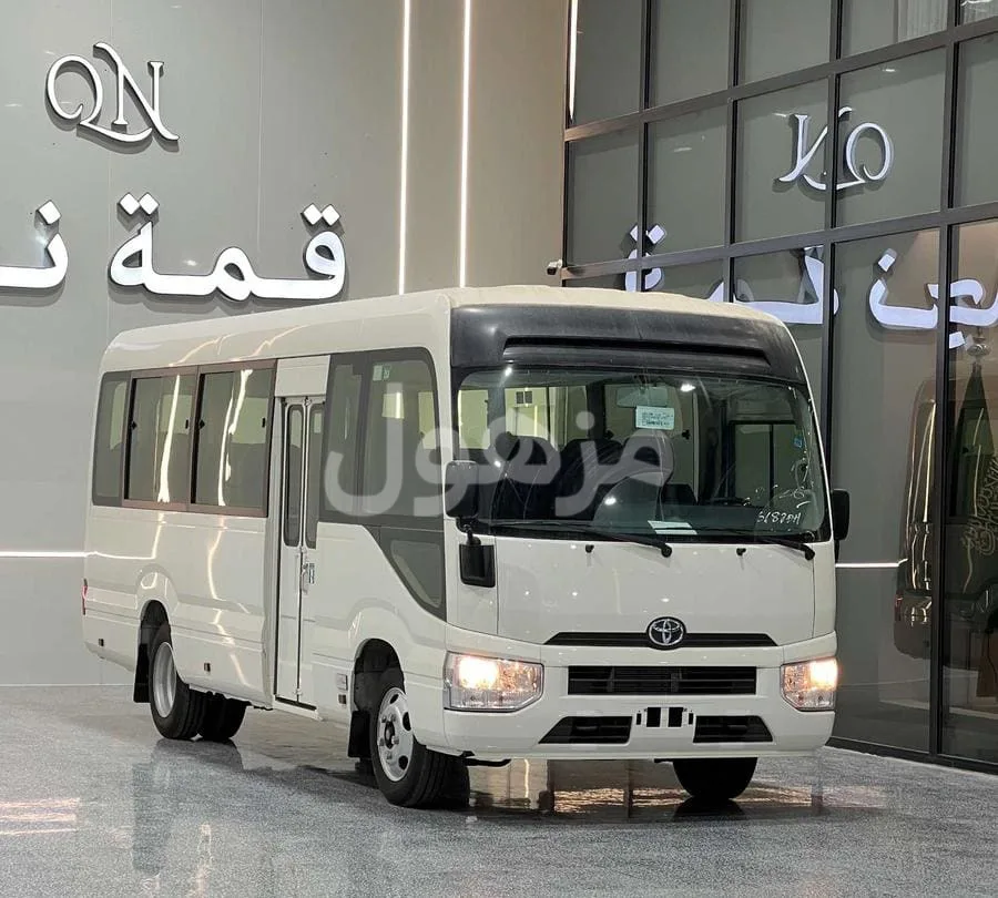 Toyota Bus Coaster 2025, New, 20 Seats, Saudi, Automatic, Diesel - Riyadh