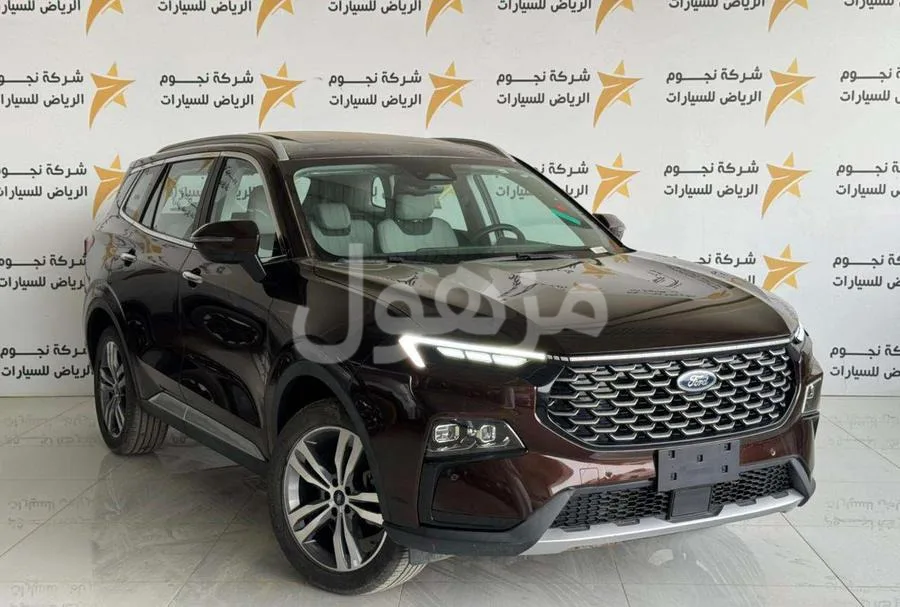 فورد تيريتوري 2023 تيتانيوم مقاعد جلد تبريد مقاعد - الرياض