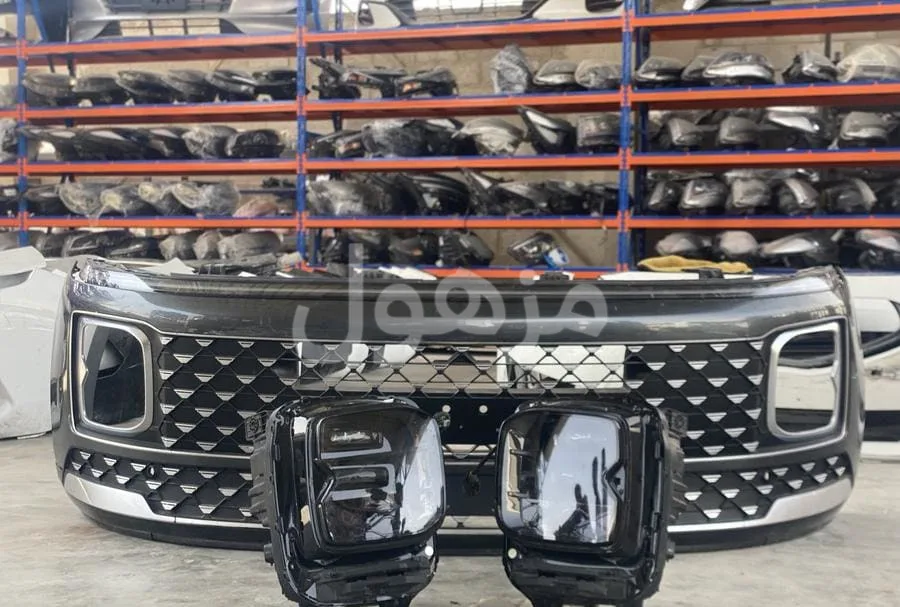 Front bumper and headlights for Azera 2024