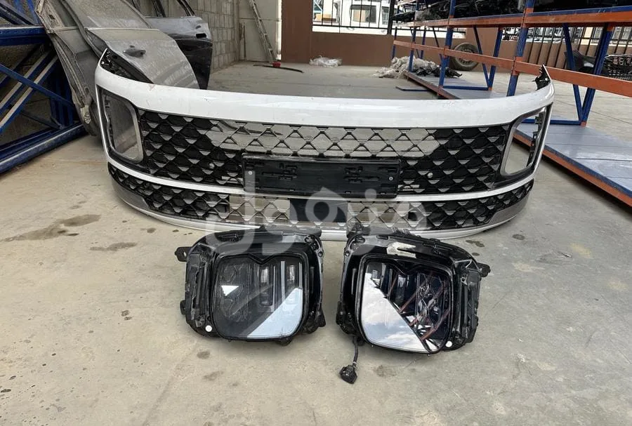 Azera 2024-2025 headlights and bumper, agency.