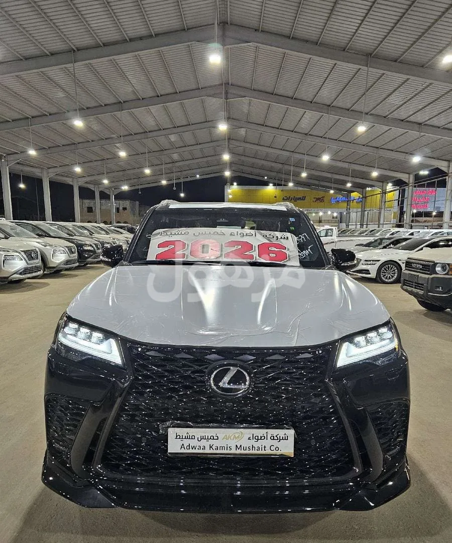 لكزس LX600 اف سبورت 2026 دبل خفيف وثقيل - جدة