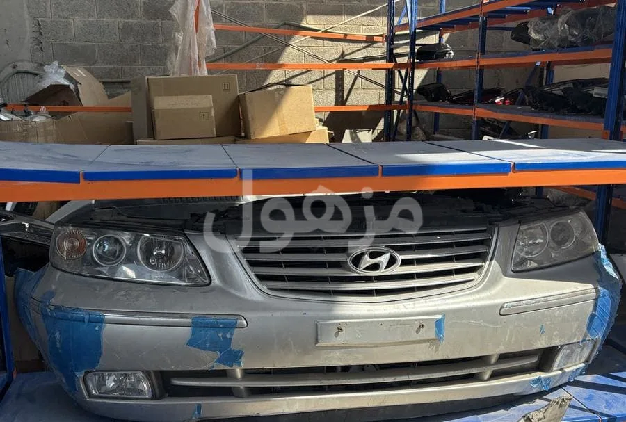 Bumper and lights for Azera 2007-2011