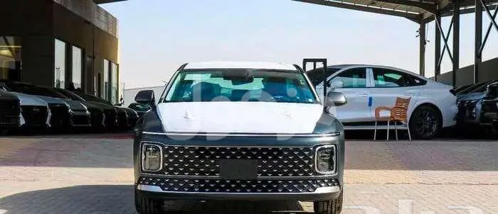 هيونداي ازيرا 2026 جديدة مقاعد جلد شاشة معلومات - الرياض