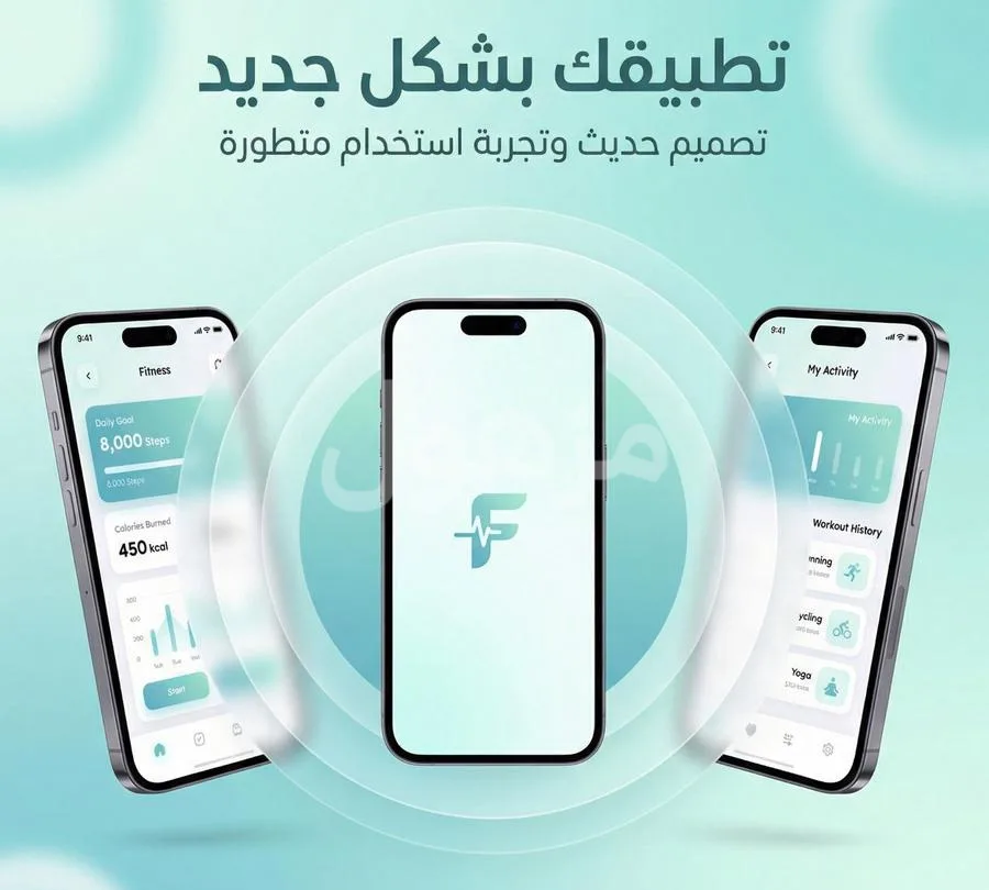 تصميم تطبيقات الجوال والموقع الالكتروني