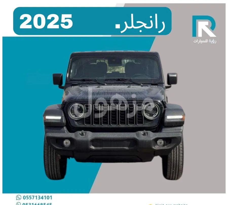 Jeep Wrangler Sport 2025, New, Agent Import, 4WD - Makkah