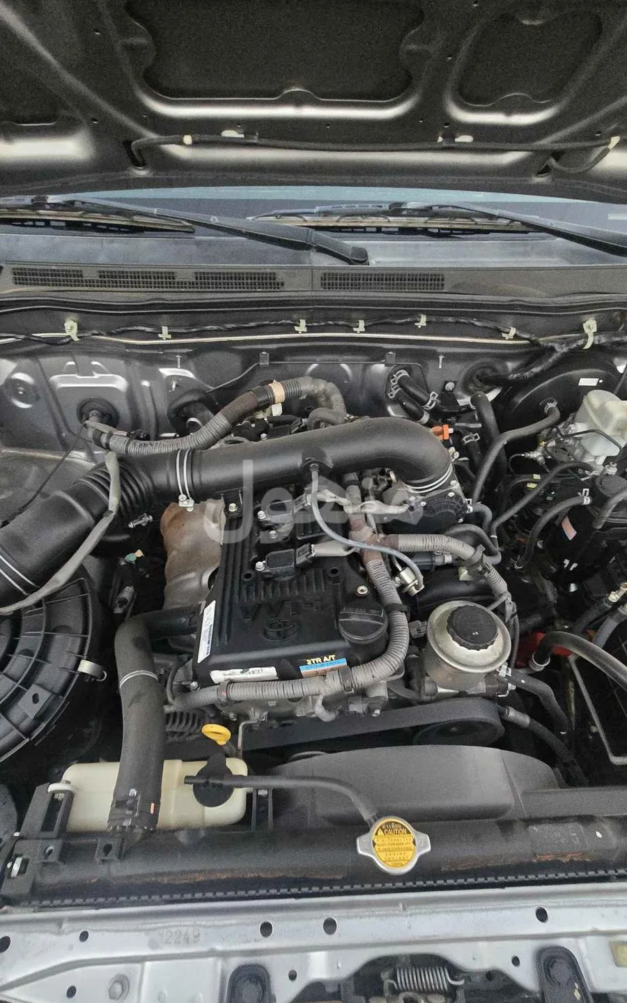Hilux double cab engine, 2015 model