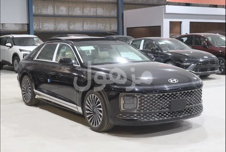 هيونداي ازيرا كالجرافي 2026 وارد المجدوعي سقف بانوراما - الدمام