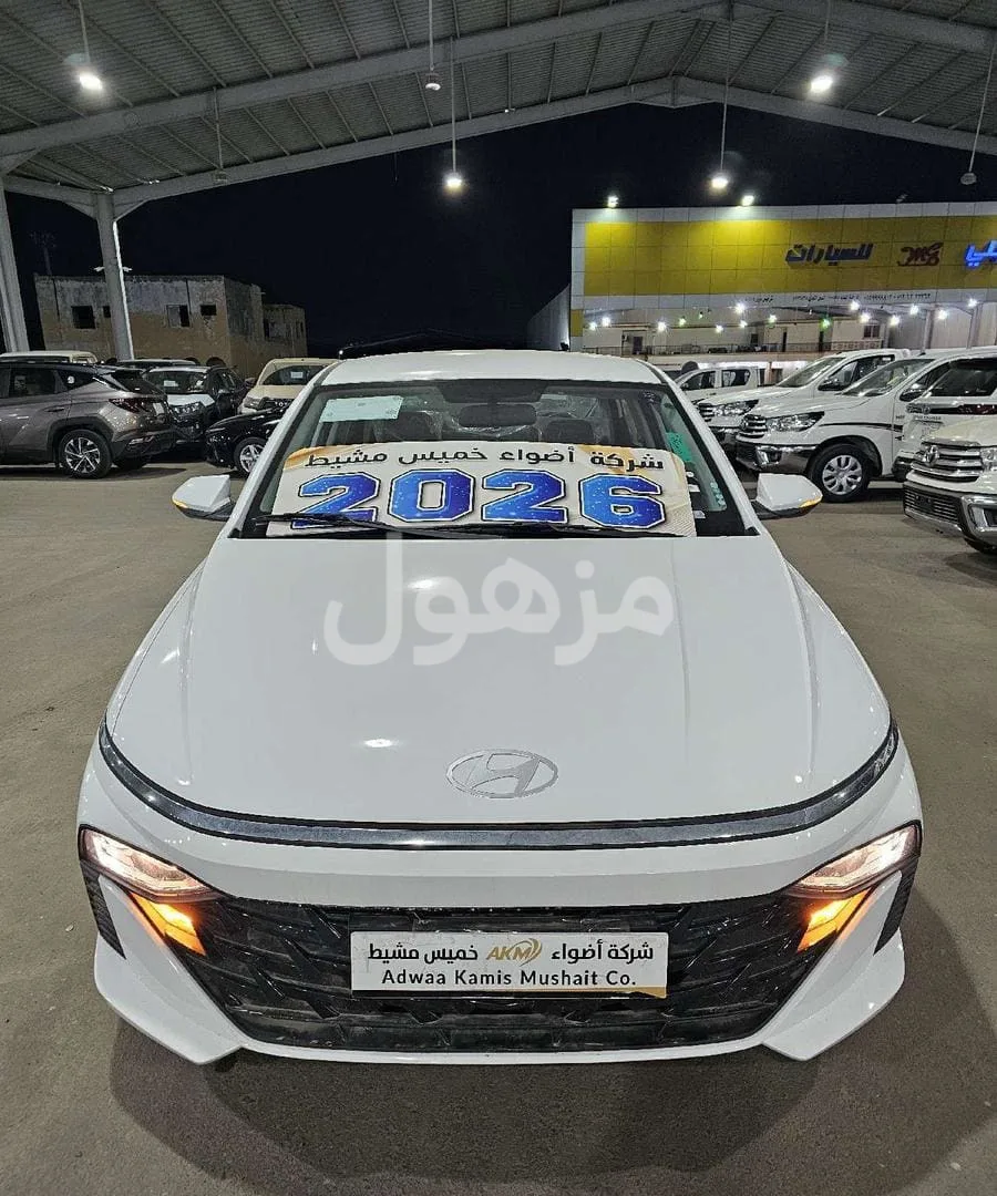 Hyundai Accent 2026 Fleet Front-Wheel Drive - Khamis Mushait