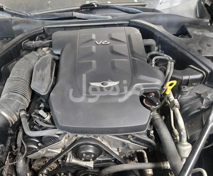 Genesis G80 engine, model 2015. 2017
