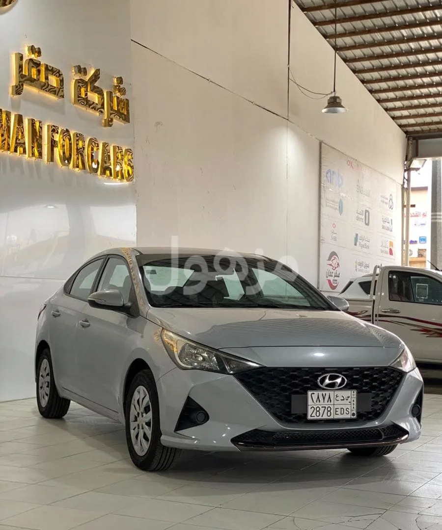 هيونداي اكسنت 2021 اول مالك تماتيك - احد رفيده